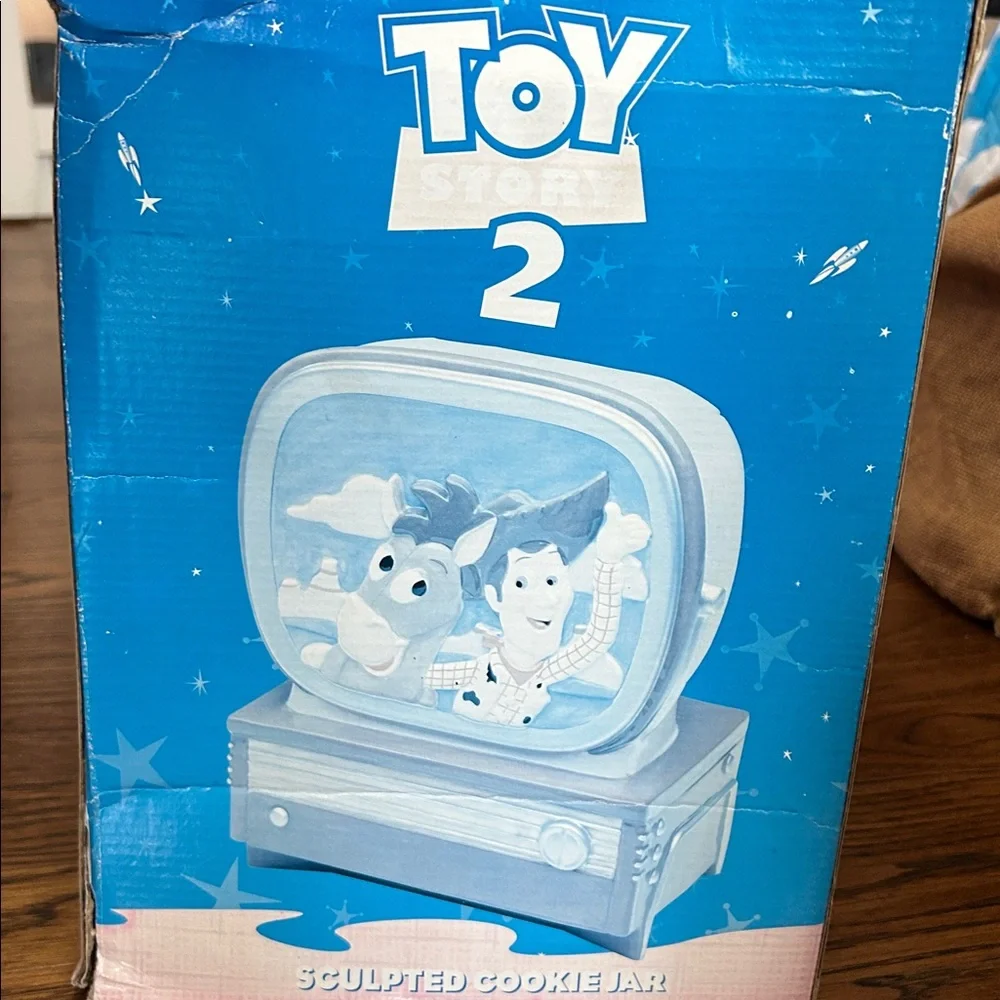 Toy Story 2 Woody and Bullseye cookie Jar